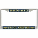 USS Guardfish SSN-612 License Plate Frame
