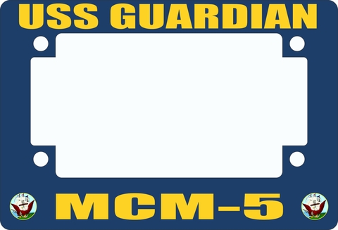 USS Guardian MCM-5 Motorcycle Frame