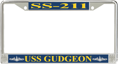 USS Gudgeon SS-211 License Plate Frame