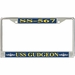 USS Gudgeon SS-567 License Plate Frame