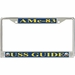 USS Guide AMc-83 License Plate Frame