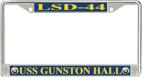 USS Gunston Hall LSD-44 License Plate Frame