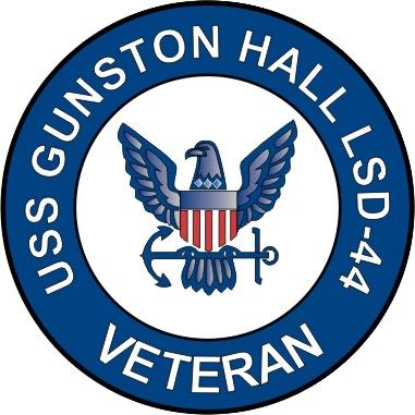 USS Gunston Hall LSD-44 Veteran Decal Sticker