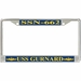 USS Gurnard SSN-662 License Plate Frame
