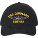 USS Gurnard SSN-662 with Dolphins Unstructured Dad Cap