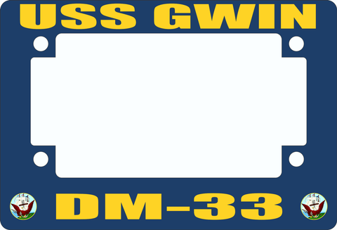 USS Gwin DM-33 Motorcycle Frame