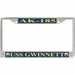USS Gwinnett AK-185 License Plate Frame