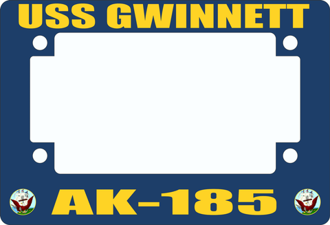 USS Gwinnett AK-185 Motorcycle Frame