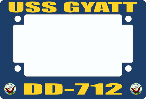 USS Gyatt DD-712 Motorcycle Frame