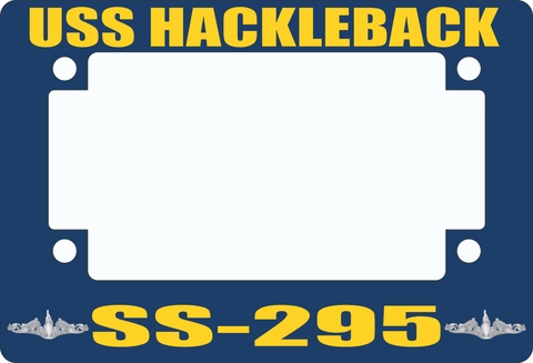 USS Hackleback SS-295 Motorcycle Frame