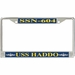 USS Haddo SSN-604 License Plate Frame