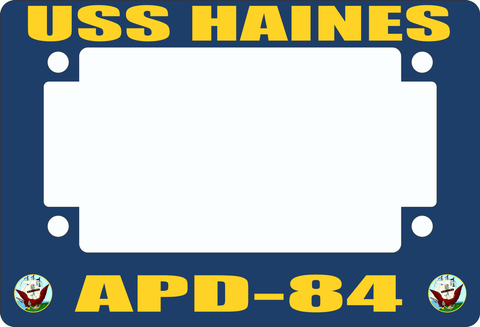USS Haines APD-84 Motorcycle Frame