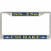 USS Hake SS-256 License Plate Frame