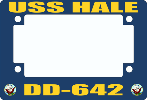 USS Hale DD-642 Motorcycle Frame