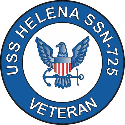 USS Helena SSN-725 Veteran Decal Sticker