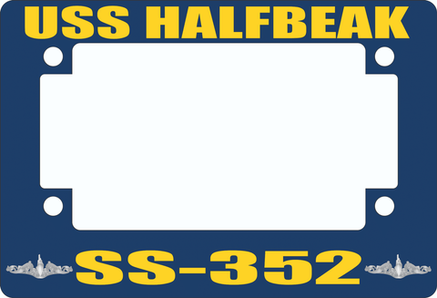USS Halfbeak SS-352 Motorcycle Frame