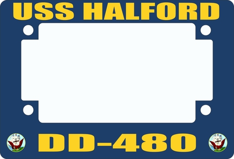 USS Halford DD-480 Motorcycle Frame
