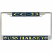 USS Halsey CG-23 License Plate Frame