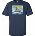 USS Halsey DDG-97 Printed Art T-Shirt