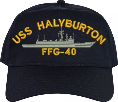 USS Halyburton FFG-40 Embroidered Cap