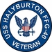 USS Halyburton FFG-40 Veteran Decal Sticker