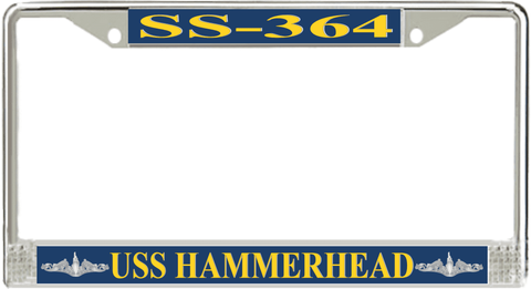 USS Hammerhead SS-364 License Plate Frame