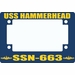 USS Hammerhead SSN-663 Motorcycle Frame