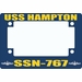USS Hampton SSN-767 Motorcycle Frame