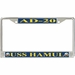 USS Hamul AD-20 License Plate Frame