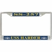 USS Harder SS-257 License Plate Frame
