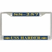 USS Harder SS-257 License Plate Frame