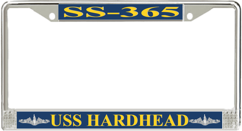USS Hardhead SS-365 License Plate Frame