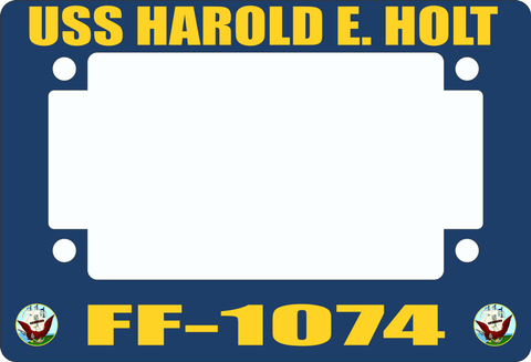 USS Harold E. Holt FF-1074 Motorcycle Frame