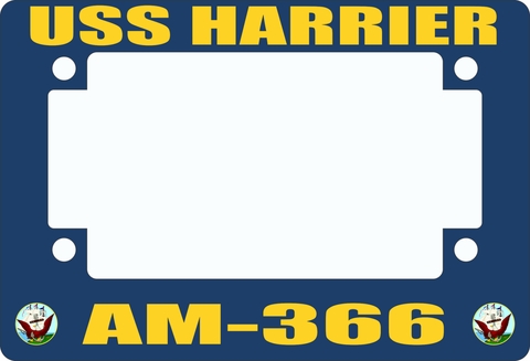 USS Harrier AM-366 Motorcycle Frame