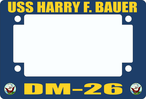 USS Harry F. Bauer DM-26 Motorcycle Frame