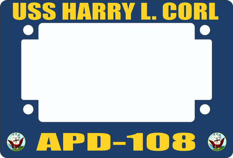 USS Harry L. Corl APD-108 Motorcycle Frame