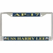 USS Harry Lee AP-17 License Plate Frame