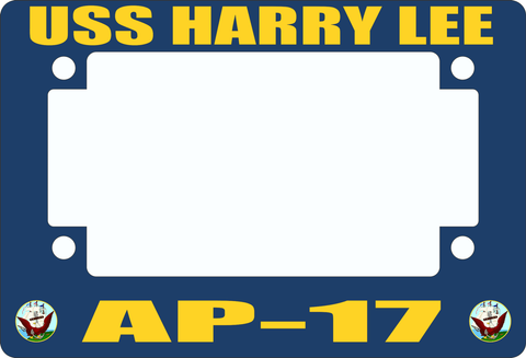 USS Harry Lee AP-17 Motorcycle Frame