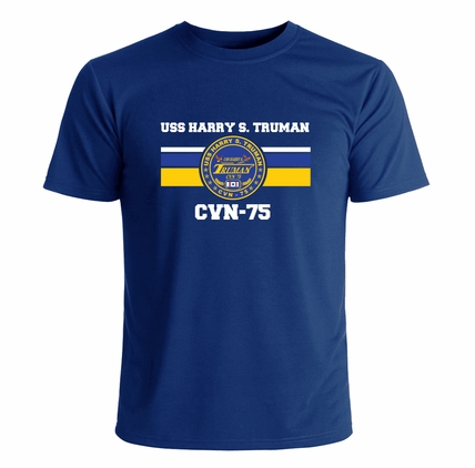 USS Harry S. Truman CVN-75 Crest T-Shirt