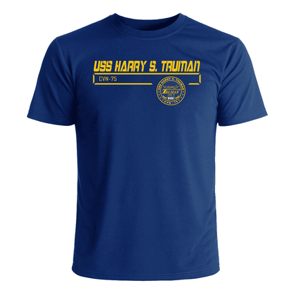 USS Harry S. Truman CVN-75 Crest T-Shirt