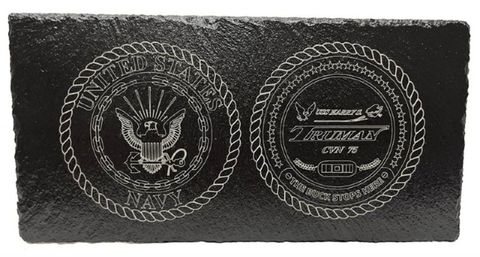 USS Harry S. Truman CVN-75 Enlisted Plaque