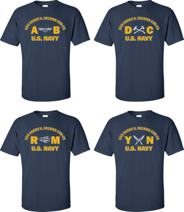USS HARRY S. TRUMAN CVN-75 Rates Apparel