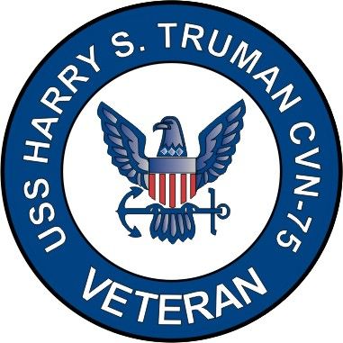 USS Harry S Truman CVN-75 Veteran Decal Sticker