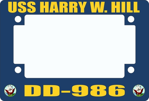 USS HarryW.Hill DD-986 Motorcycle Frame