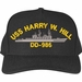 USS Harry W. Hill DD-986 Ship Custom Embroidered Cap