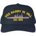 USS Harry W. Hill DD-986 Ship Custom Embroidered Cap