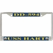USS Hart DD-594 License Plate Frame