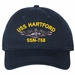 USS Hartford SSN-768 with Dolphins Unstructured Dad Cap