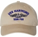 USS Hartford SSN-768 with Dolphins Unstructured Dad Cap