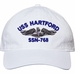 USS Hartford SSN-768 with Dolphins Unstructured Dad Cap